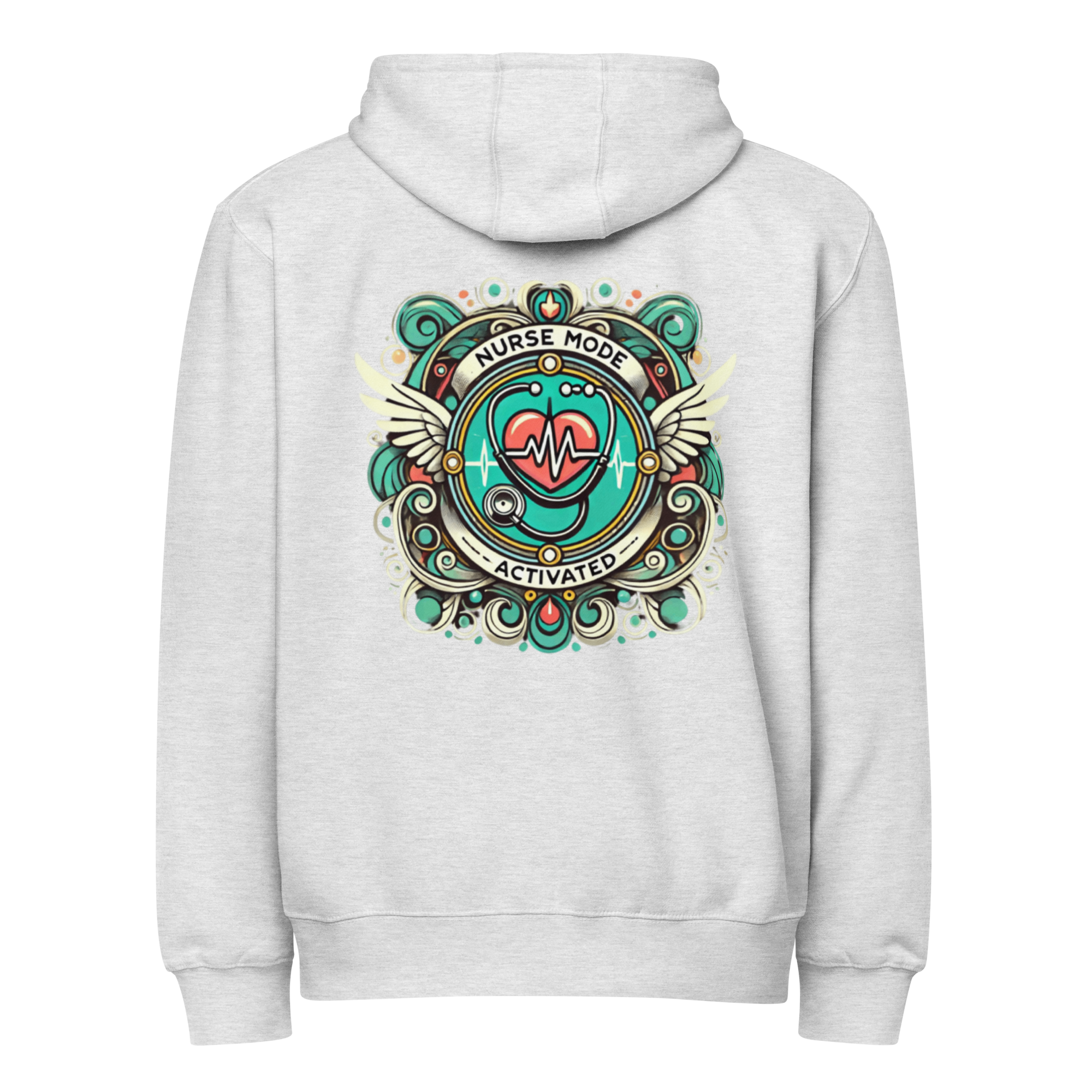 Premium full zip hoodie - Nurse Activated - Image 21