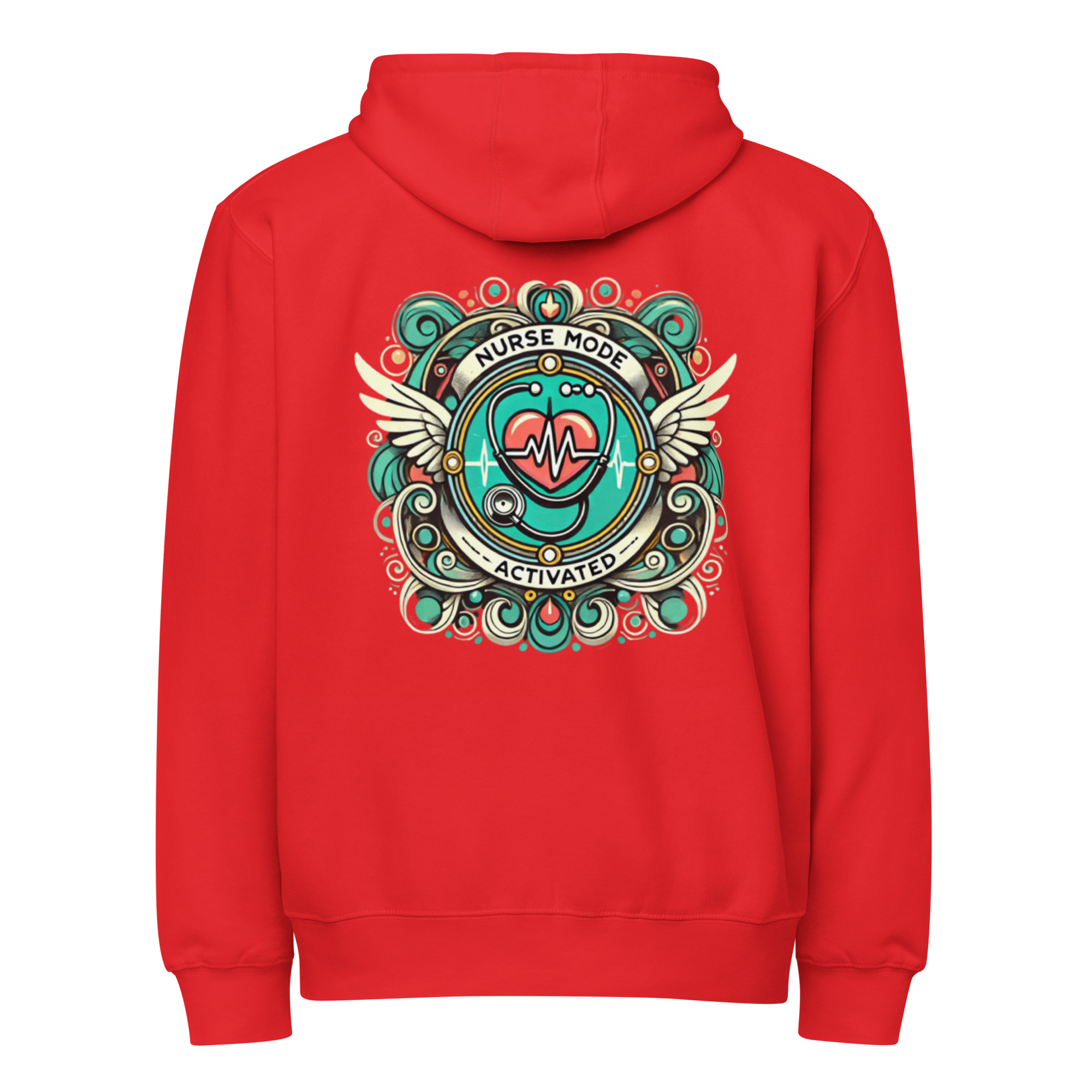 Premium full zip hoodie - Nurse Activated - Image 17